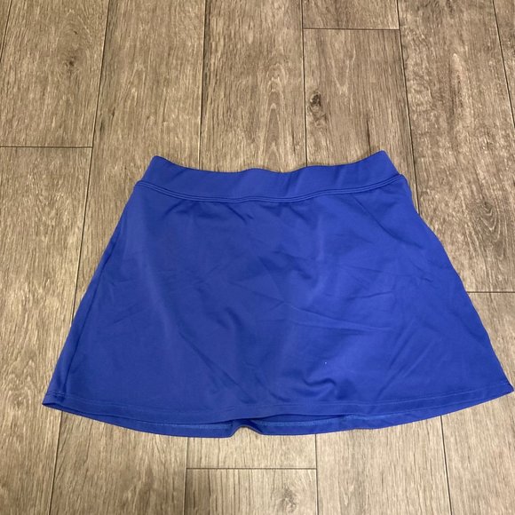 LL Bean Swimsuit Skort Bottom Women's Size 4 Reg Blue - Picture 1 of 9